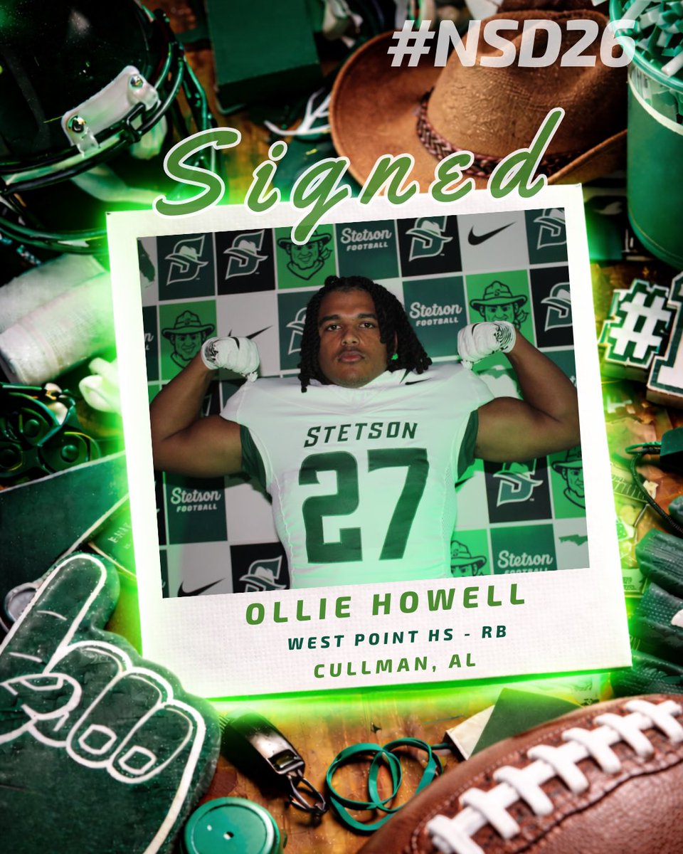 Stetson Football tweet media