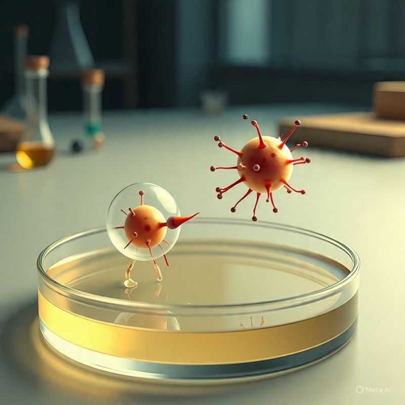 Amazing facts...✨

Phages are considered sustainable drugs because they self-replicate — they multiply where bacteria are, making them potentially more efficient and cost-effective than traditional antibiotics! 💡
#pran #phagefacts #phageresearch