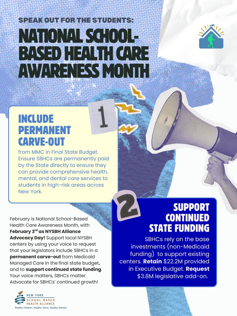 NYSBHFoundation's tweet photo. #nsbhcawareness #advocacyday #sbhcvoices https://t.co/2OfiIqgcXr