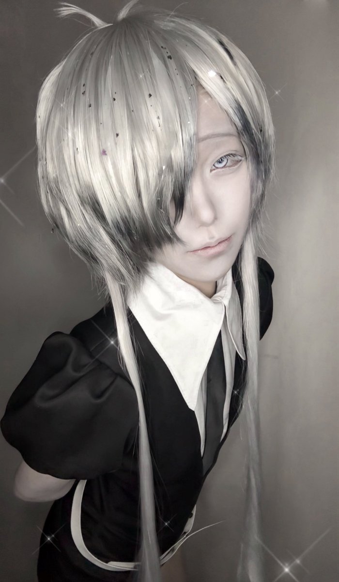 ⚠︎︎cos.タップしたら可愛いアホ毛が見えますよ💞

👻