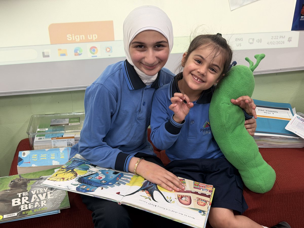 Yesterday, our Gilles Plains Campus celebrated World Read Aloud Day with smiles and stories as our Year 6 students buddied up with the Foundation class to share books, build confidence, and spread a love of reading across our school 📚