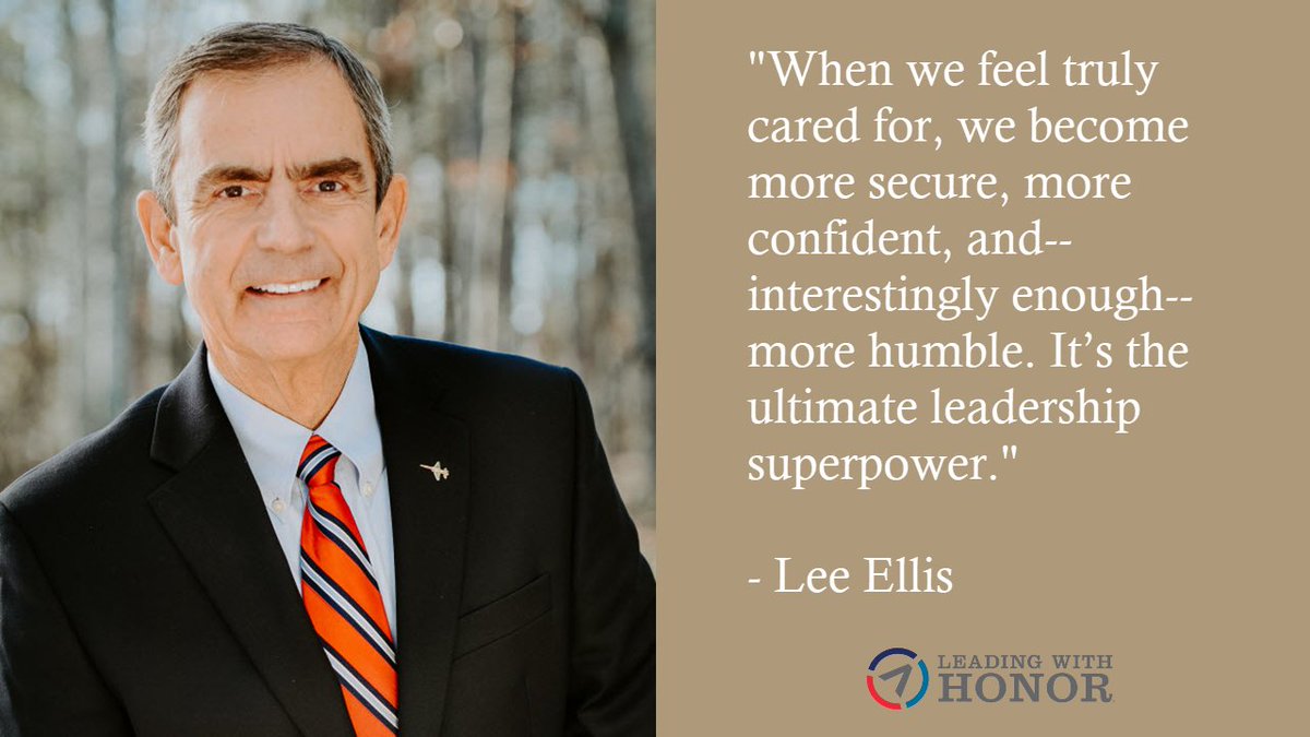"When we feel truly cared for, we become more secure, more confident, and—interestingly enough—more humble. It’s the..." 

Care isn't just a "nice to have"—it’s a performance multiplier.

Tinyurl.com/Feb26Coaching #Leadership #WorkplaceCulture #ProfessionalDevelopment #LeeEllis