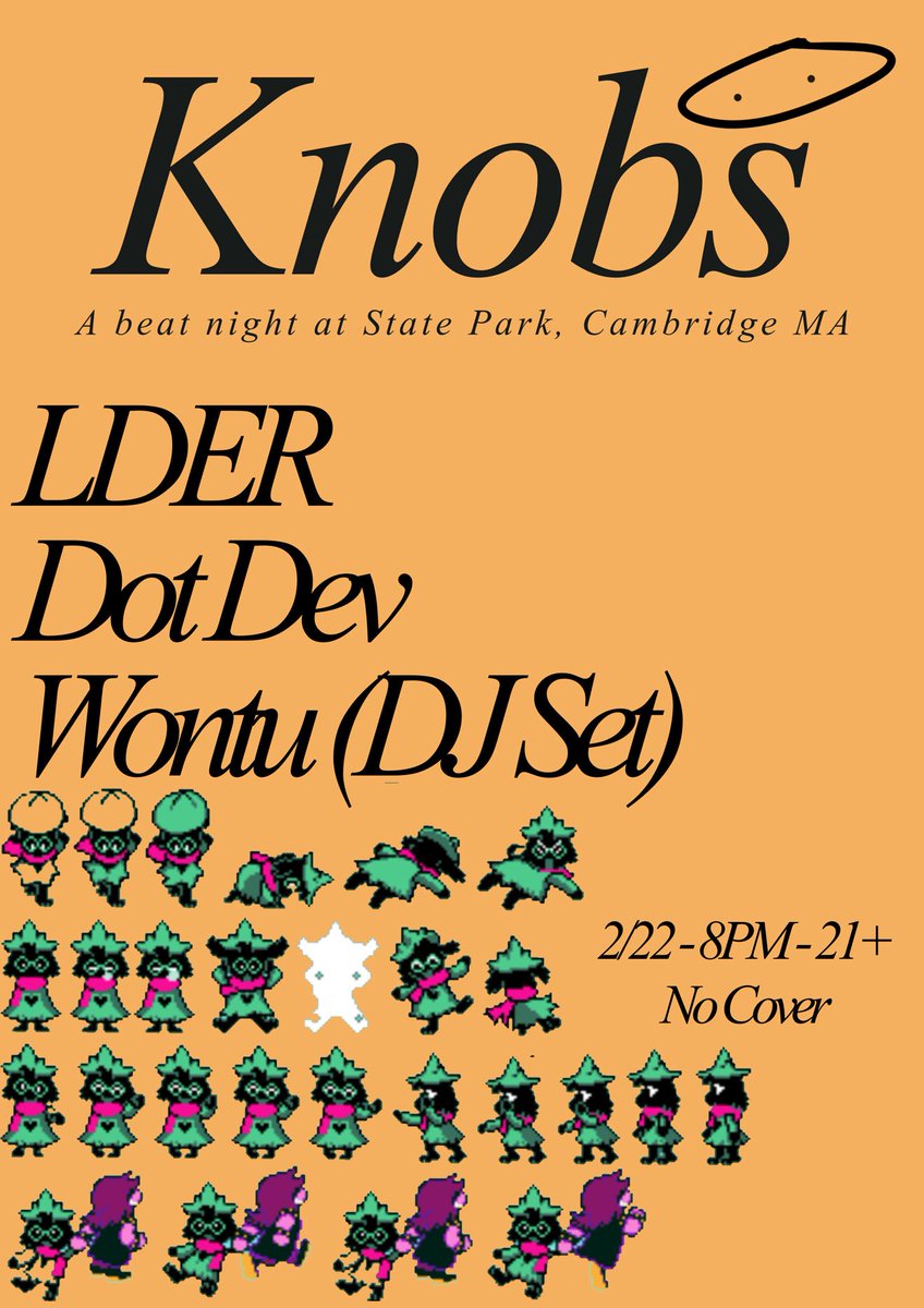 then on

sunday, feb 22: i will be putting together all my rap vinyl and doing a dj set at <a href="/respectyourLDER/">LDER</a> for the return of KNOBS, a beat night hosted by <a href="/peacefuldevin/">dot dev (best album maker)</a> with beat sets from them &amp; <a href="/respectyourLDER/">LDER</a> !