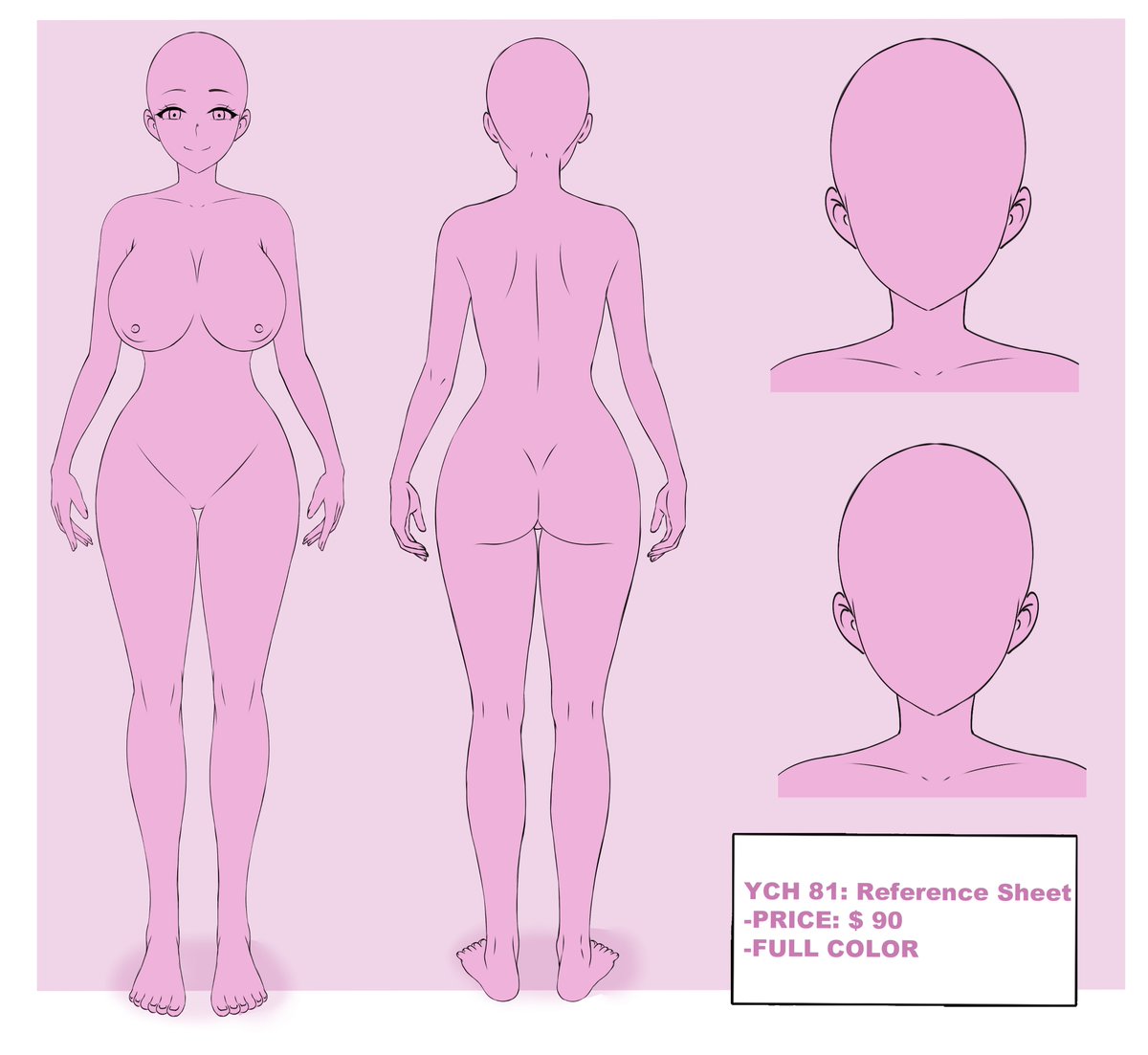 ✨YCH 80✨Reference Sheet
💛Price 90 usd💛
💛Limited Slots💛
You can design a character or use an existing original character.
Send me a PM  to get an slot!