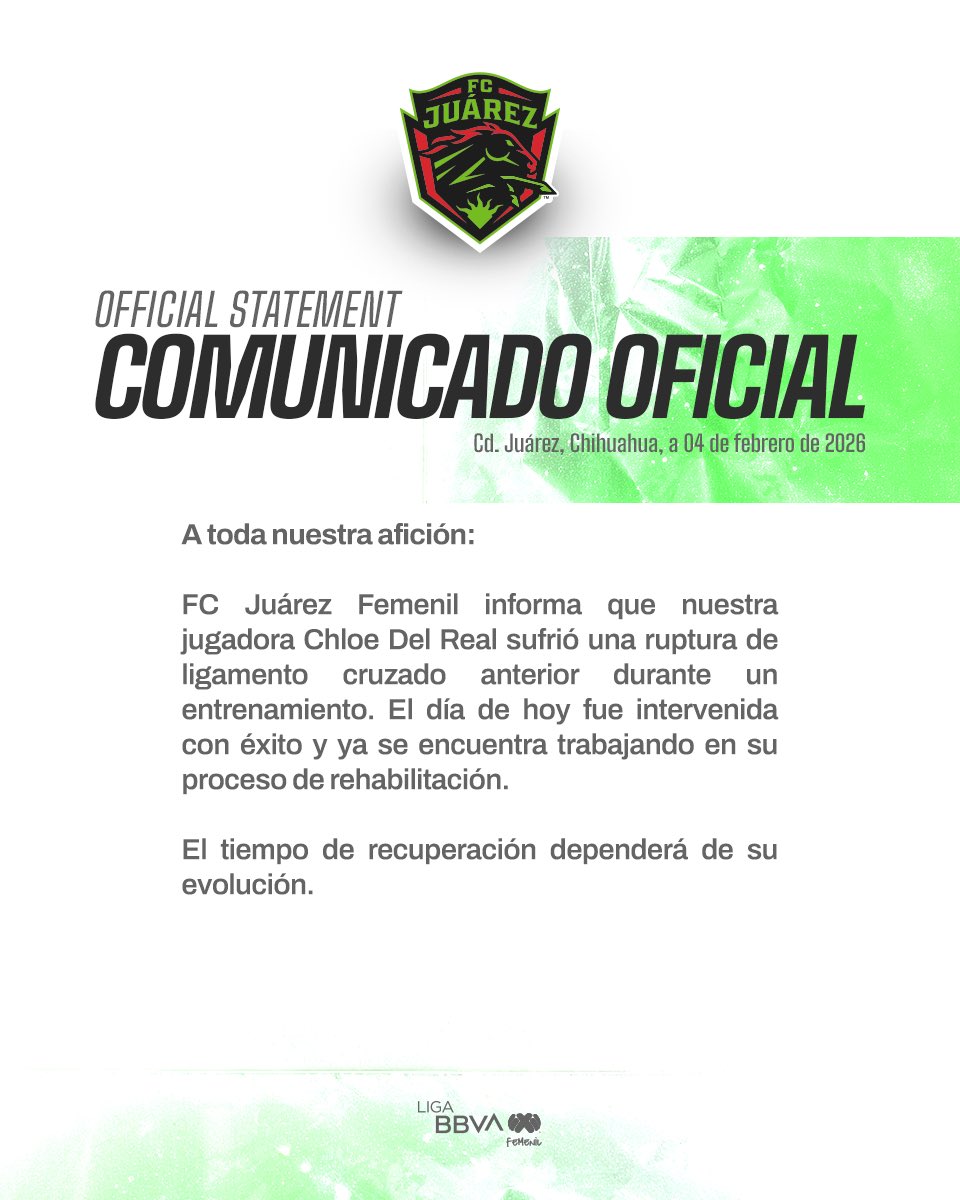 FC Juárez Femenil 🛸 tweet media
