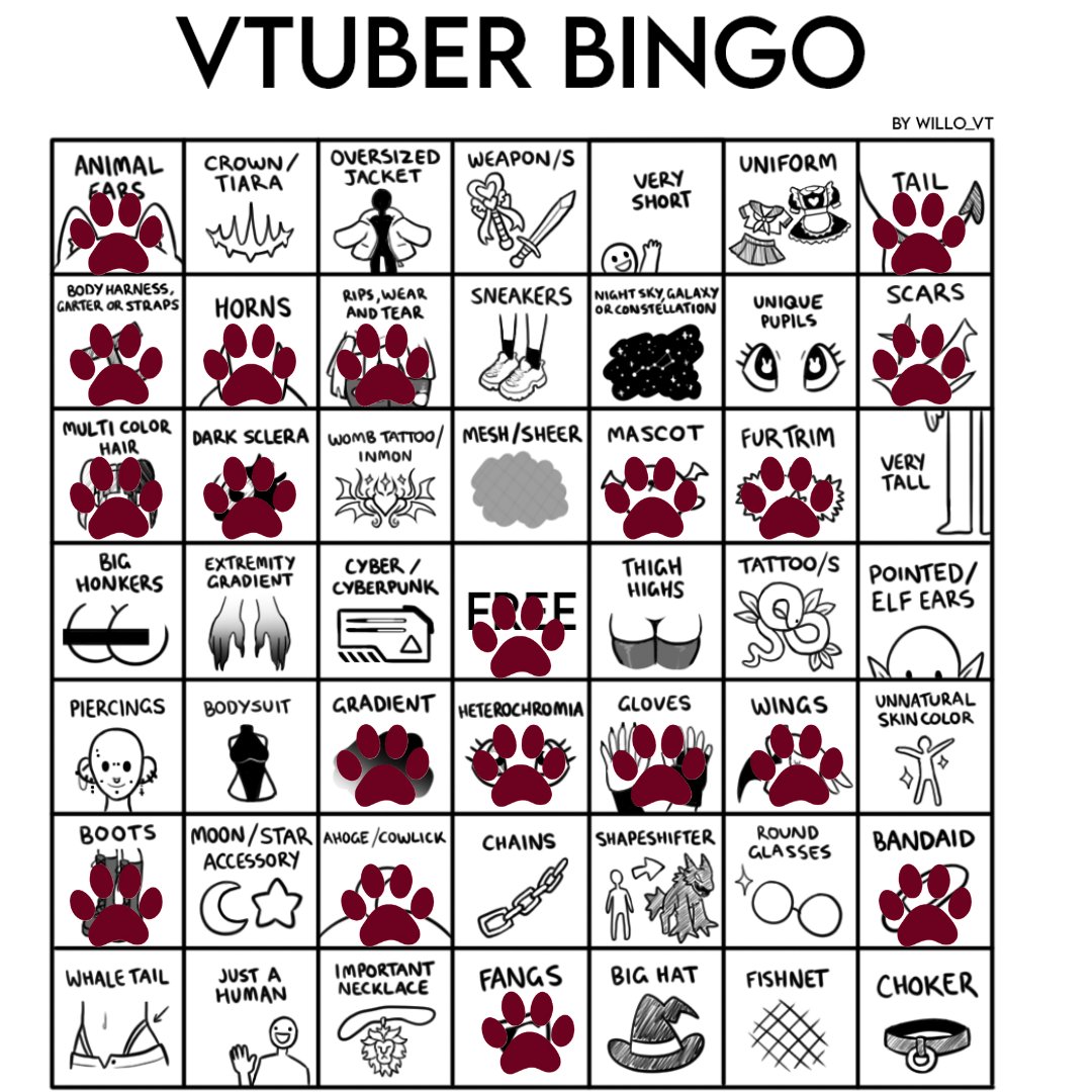 NO BINGO!
#vtuber