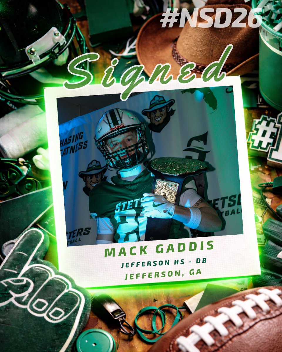 Stetson Football tweet media