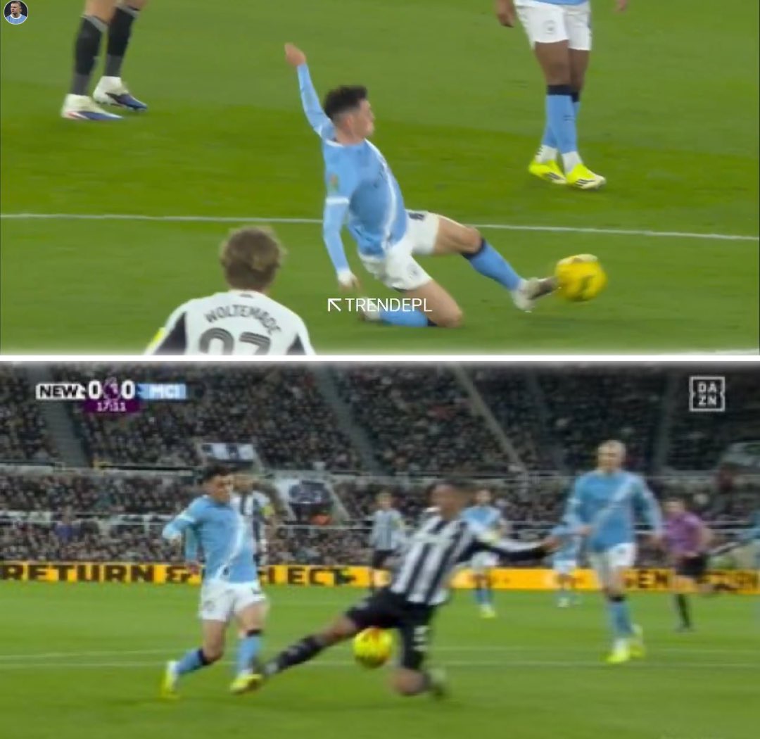 Guess which one was given as a foul 💀