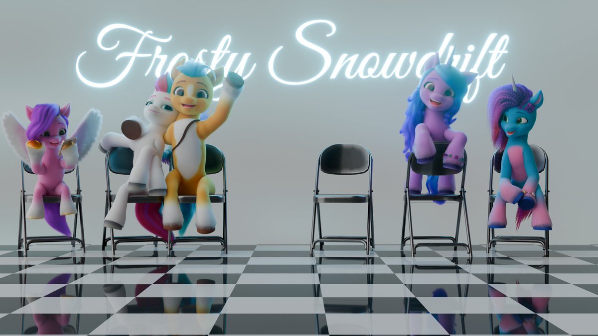FrostySnowdrift's tweet photo. One left to go! #mlp #mlpg5 #mlpgen5 #mlpart #mlpfanart #mylittlepony #mlptwt https://t.co/n9kRylDR81