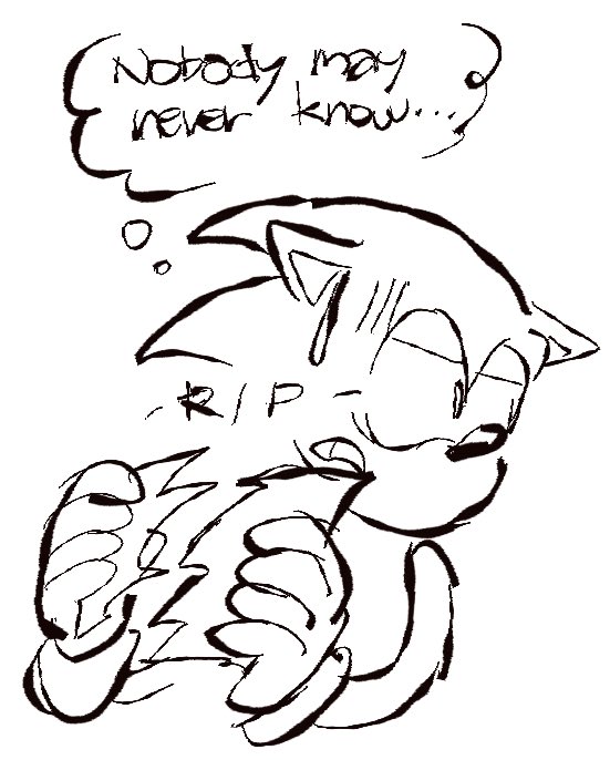 had to draw this theoretical punk sonic (forgot the guitar tho) #sonicthehedgehog