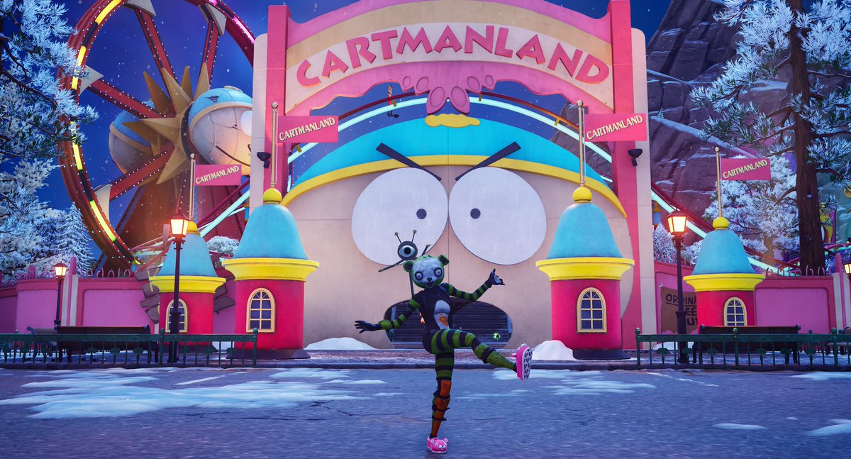 Spookyleader21's tweet photo. Cartman land was awesome https://t.co/RiUN2bwRBi