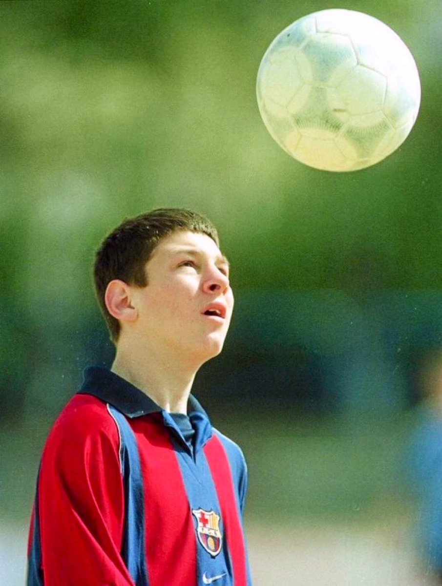 Tendrás 6 años de mala suerte si ignoras a Lionel Messi chiquito… ❤️