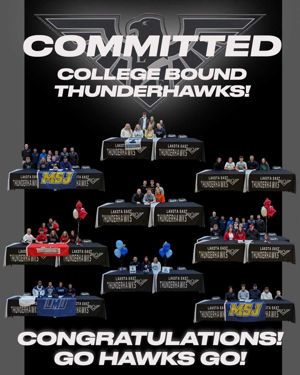 East Winter College Signing Day 2026! (revised)