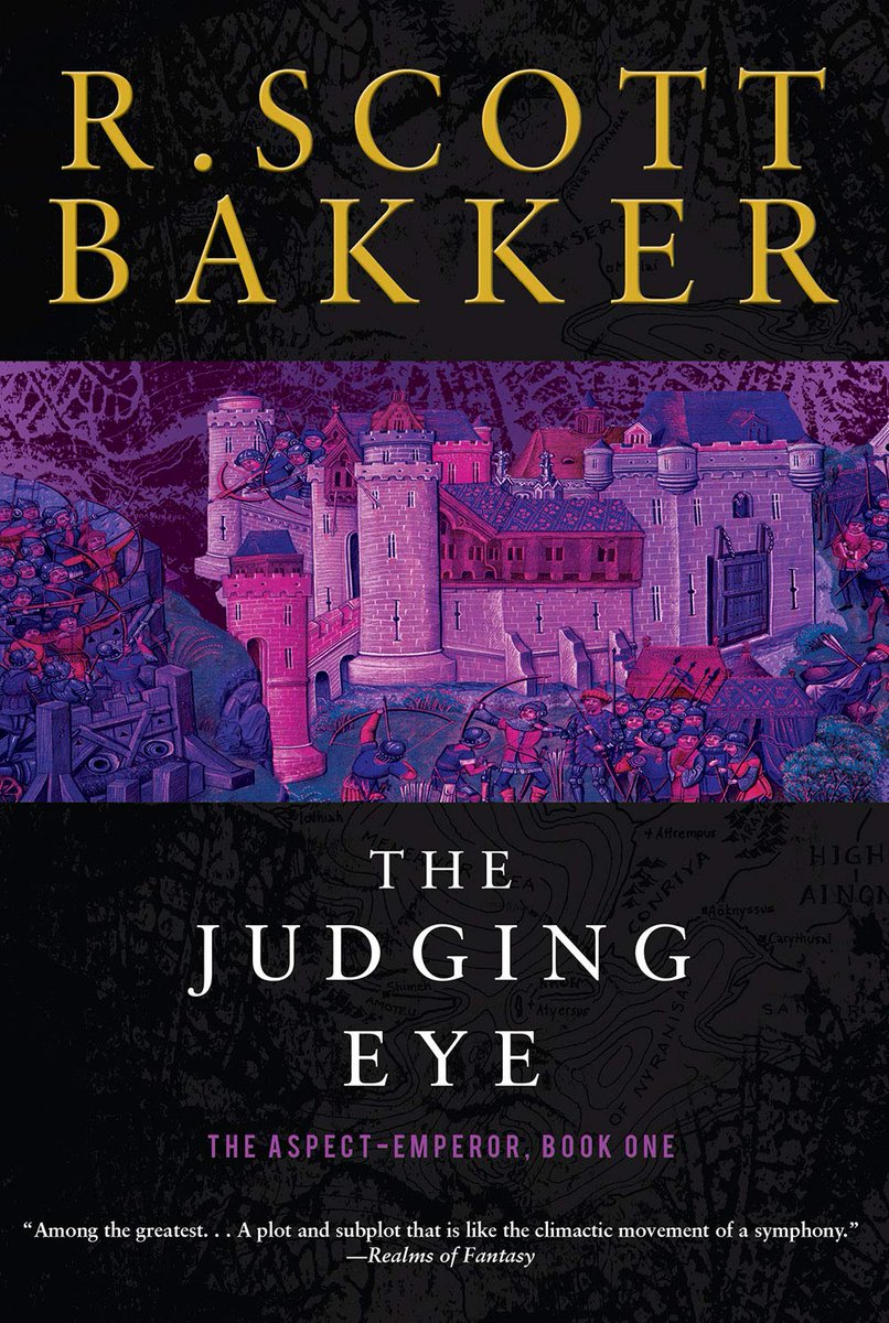 Dylan_Dire's tweet photo. Finished

Really love a lot of the new characters here, Sorweel works great as an outsider PoV on Kellhus and all the new Anasurimbor are as captivating as ever. Also loved Bakker's nightmarish version of the Mines of Moria. Final act of Second Apocalypse off to a great start https://t.co/8qAwmVFaK2