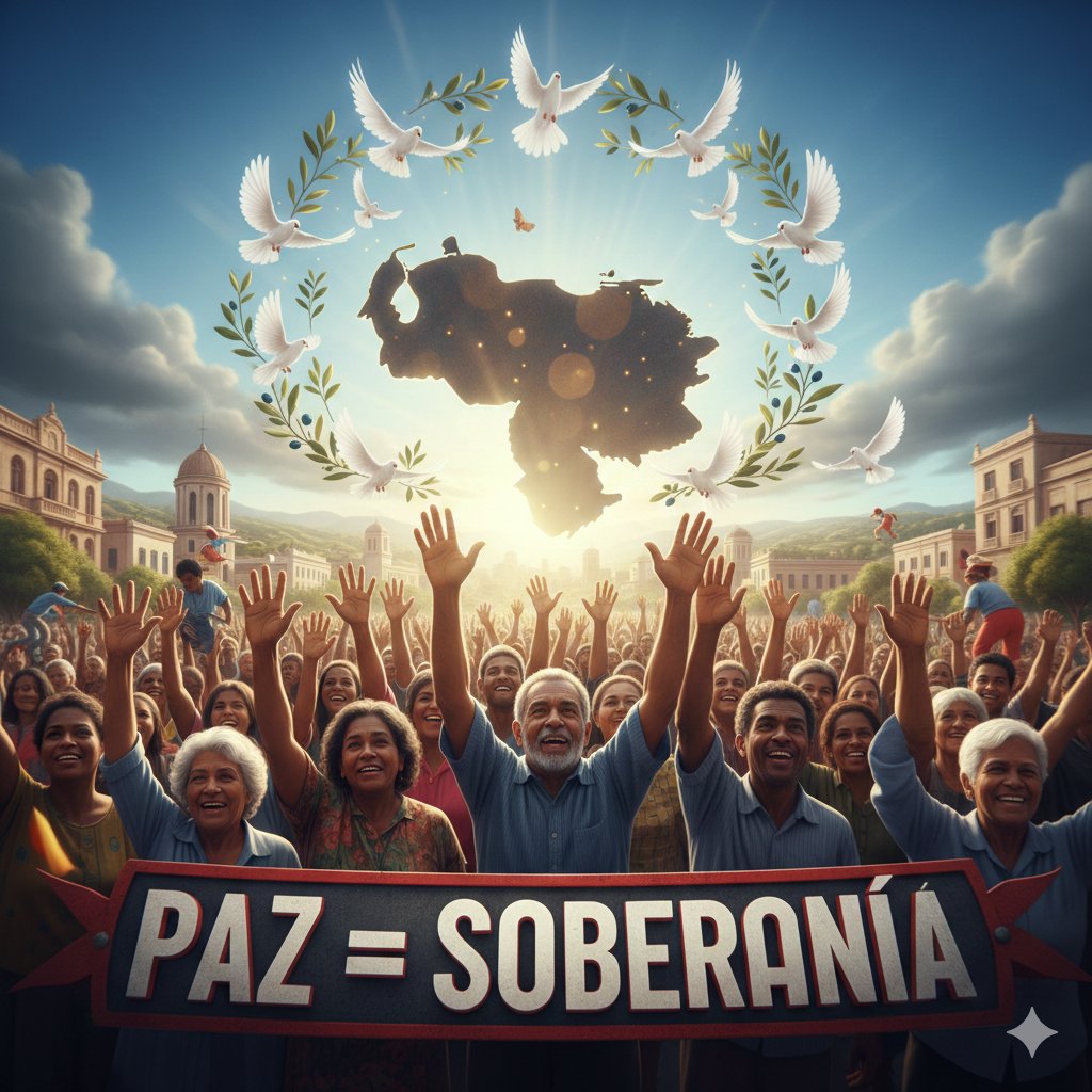 ¡La paz no cayó del cielo, la conquistó el pueblo! ✊🏽 La Presidenta Encargada lo dejó claro: la estabilidad de nuestra nación es la gran victoria contra quienes apostaron al caos. Unidad, lucha y victoria. 🇻🇪
#PuebloVictorioso #PazYSoberanía #Venezuela2026 #IzquierdaEnLucha