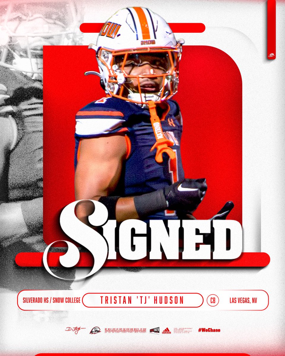 Welcome to Southern Utah Football, <a href="/TristanHudson_1/">Tristan Hudson</a> ✍️ 

#WeChase ⚡️ #TBirdNation ⚡️ #RaiseTheHammer