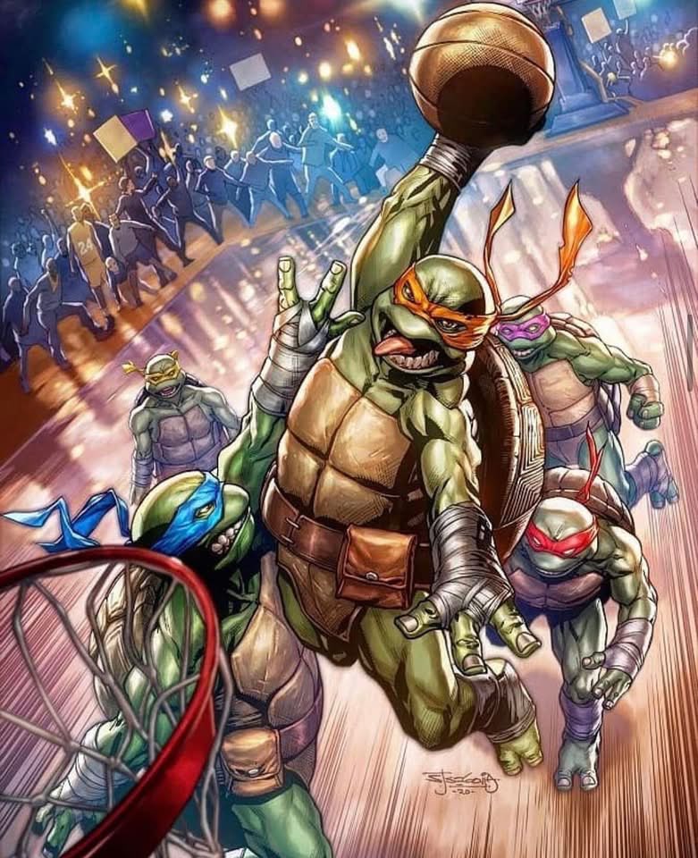 NinjaTurtleLair's tweet photo. Be like Mikey…. https://t.co/jzjWaMDba8
