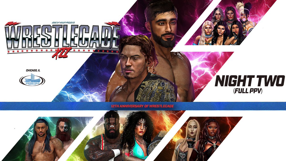 The LIVE PREMIERE link for #COHWrestleCadeXII is Available now!

Turn the notifications on, like, subscribe and ensure that you don’t miss out on this PPV!

#WWE2K26

🗓️TOMORROW &amp; SATURDAY
🕒5pm EST/10pm UK

NIGHT ONE: youtu.be/uSe55bR4TJk?si…

NIGHT TWO: youtu.be/g7Yj7mkvM4U?si…
