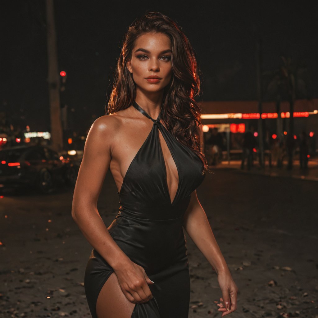 Isabella_Cylla's tweet photo. A nighttime gaze, a black dress, and the urge to destroy everything.
Who dares to follow? Link in bio.🔗
#AIArt #DigitalArt #AIArtCommunity #Midjourney https://t.co/j2viV46NpE