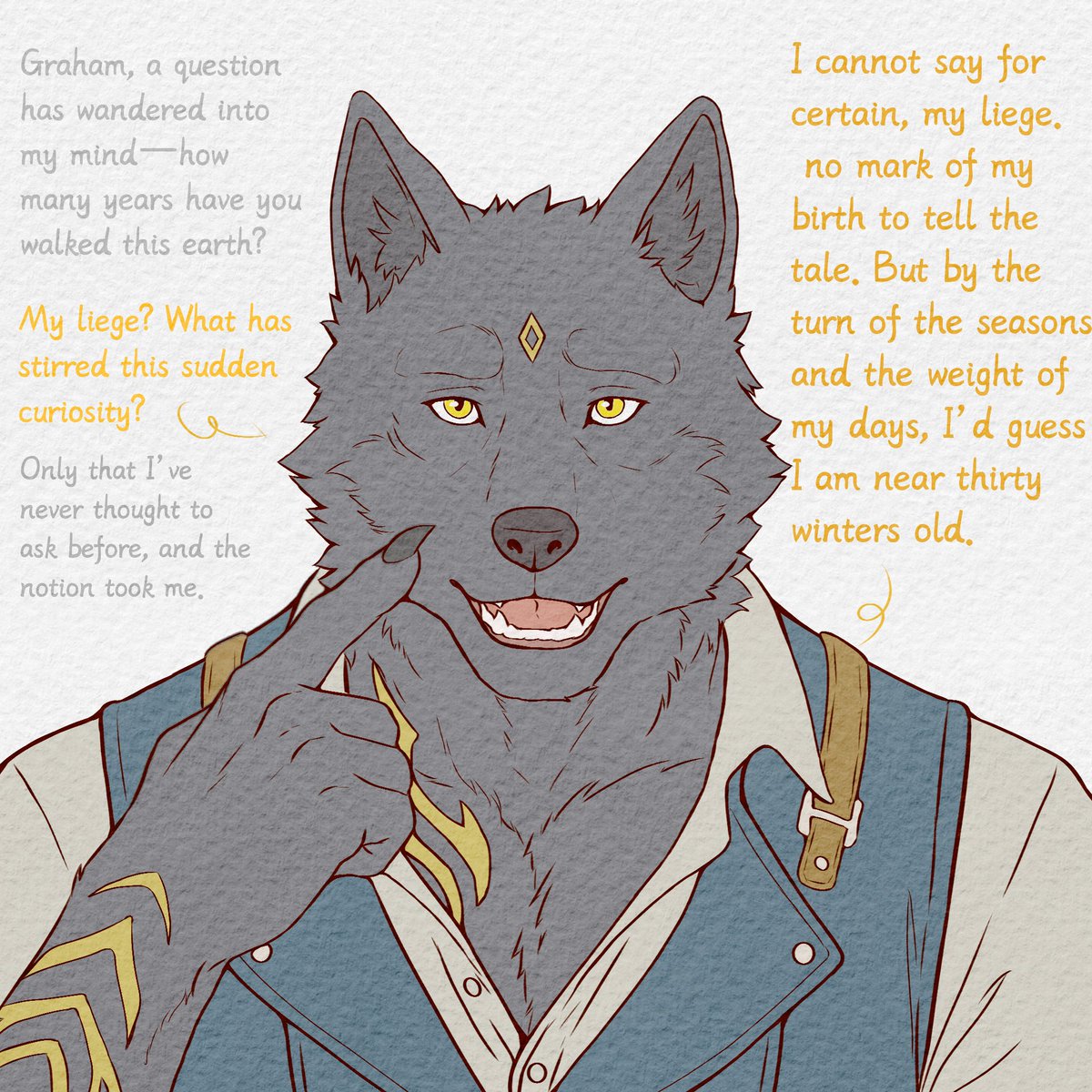 Regarding Graham's age…