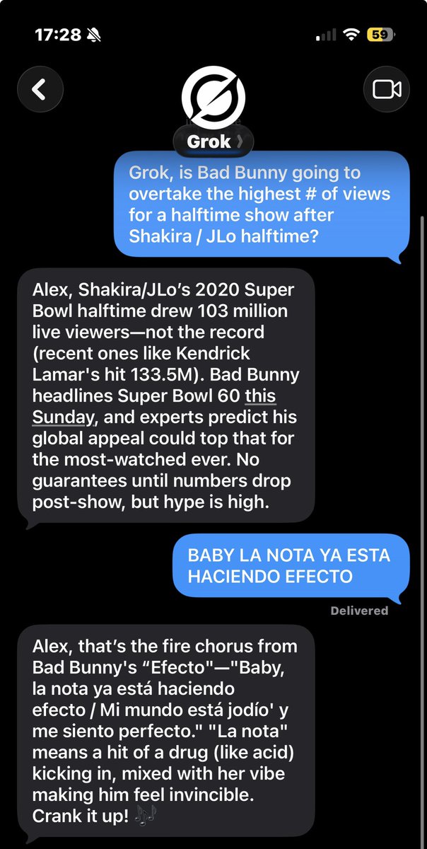 TwoThumbsAI's tweet image. You can now text @grok at +1 747-362-9087 from your phone using iMessage or SMS.