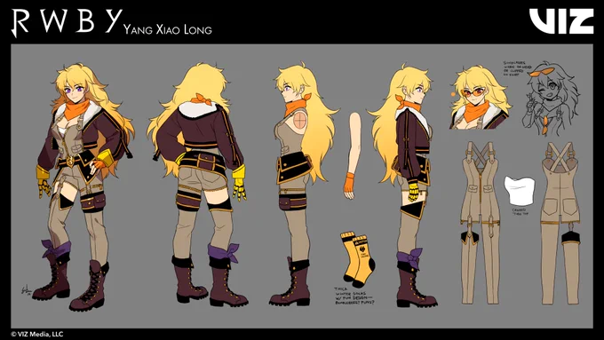 Cosplayers, this one's for you! Volume 7 brought a new look to our team, and you can take a closer look at every detail in this thread