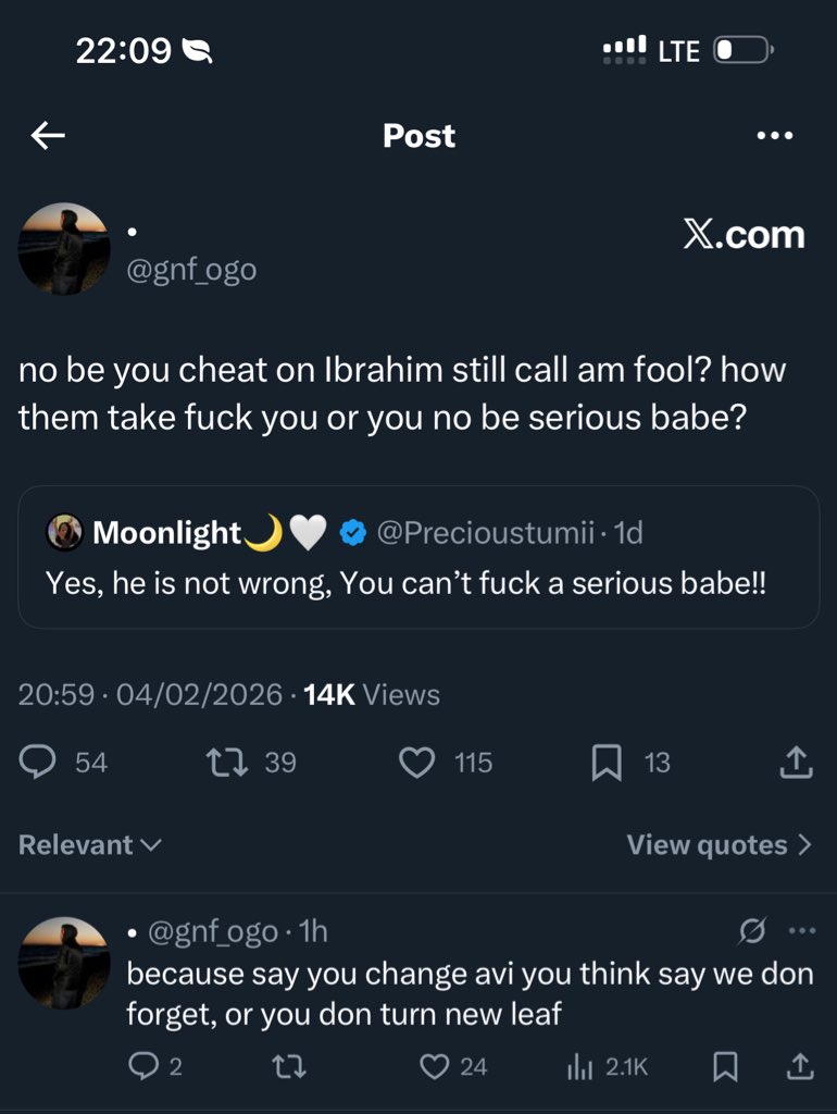 Incase una miss am,she don deactivate as them cast her😂😂😂