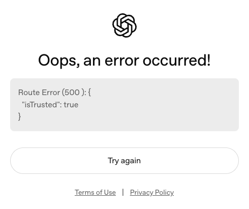 Did @OpenAI just disable @google auth for @ChatGPTapp ? This is