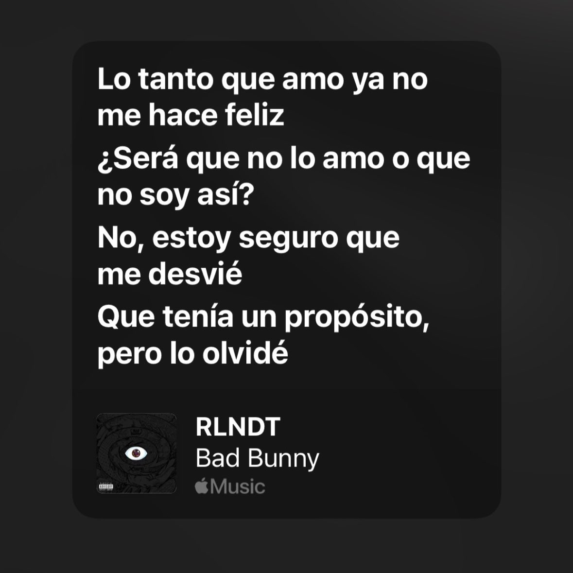 el Bad Bunny con letras trascendentales ha sido de siempre, no de DtMF