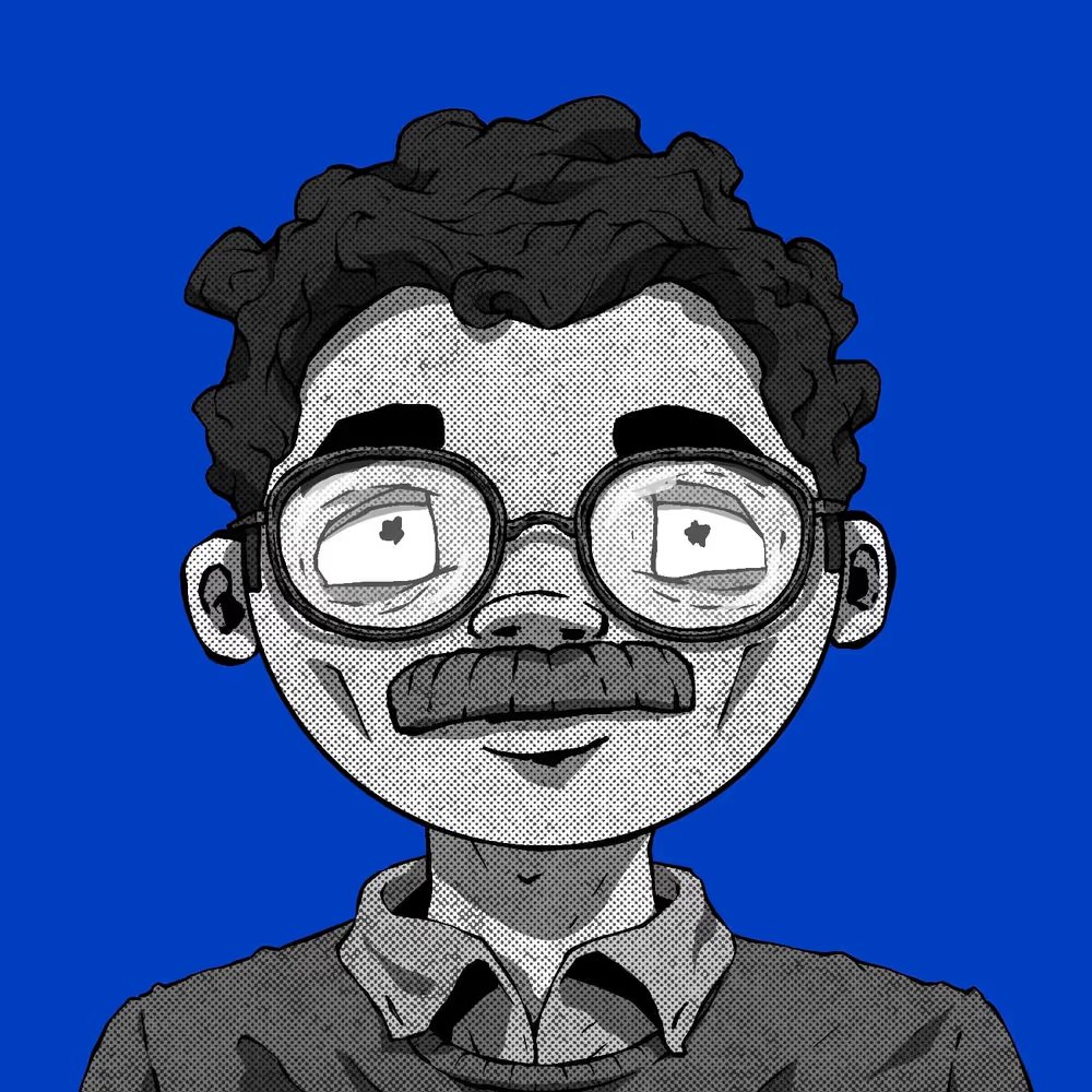 Market is down but I reminded myself why I'm in this space and bought this 1/1 from <a href="/Rebelsbyrichie/">Rebels</a> 

Mr Heisenblue.