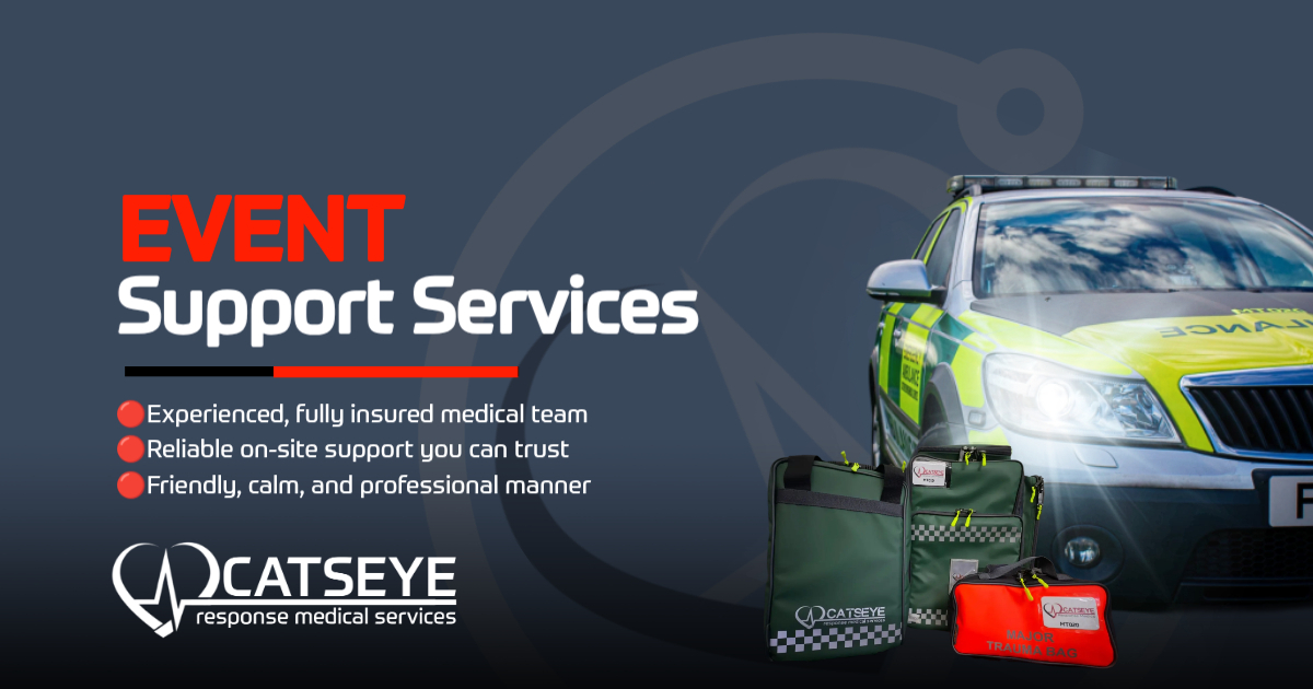 catseyemedics's tweet photo. Expert event medical &amp; pre-hospital care across Manchester &amp; Cheshire. Whatever the event, your safety is our priority.
https://t.co/jszq8kQcjD https://t.co/Q3EvUqrqr0