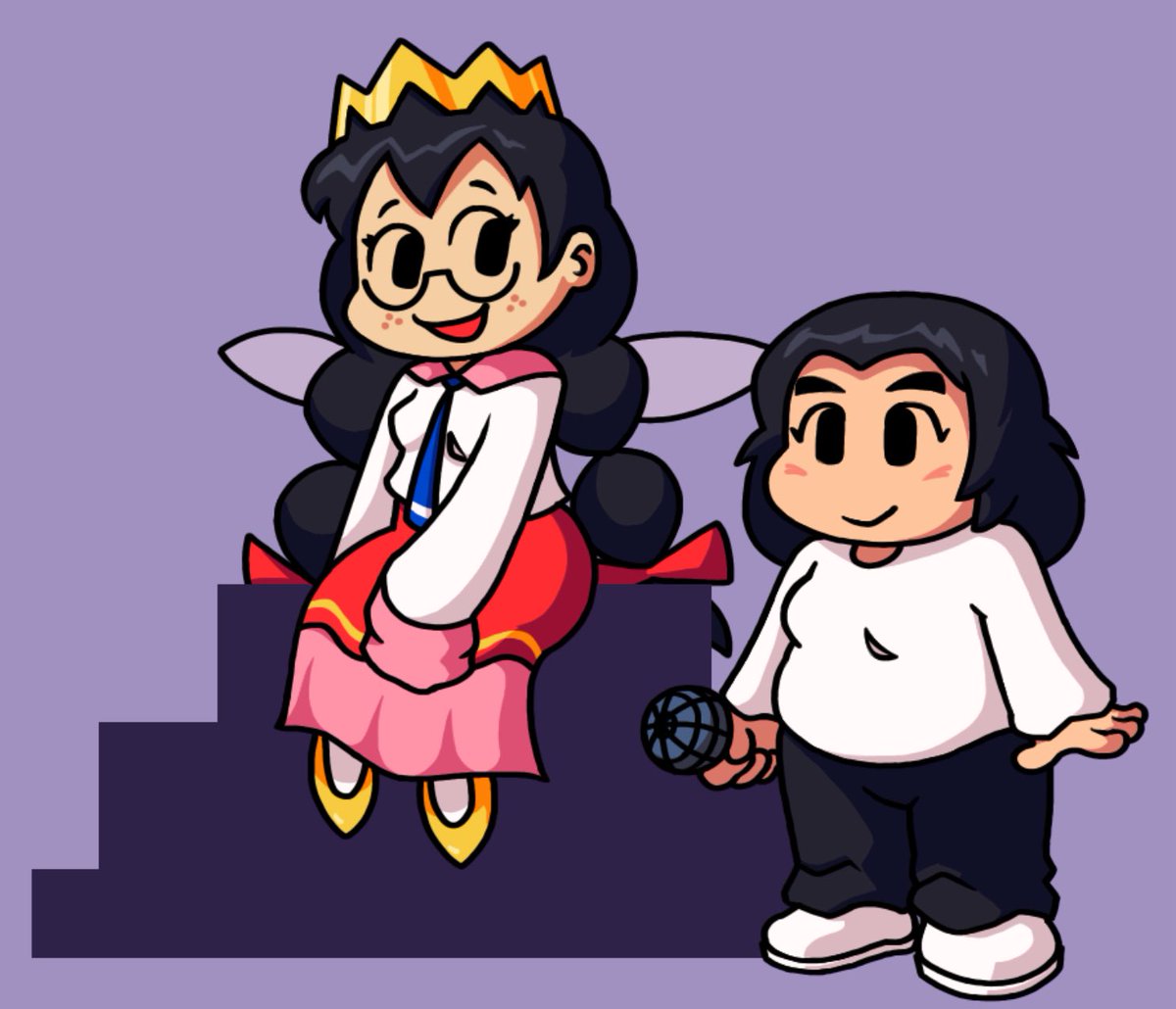 that DASTARDLY duo was actually QUEEN REBEL and SCORN. i've found the REAL pitstop update right HERE

#yumeship