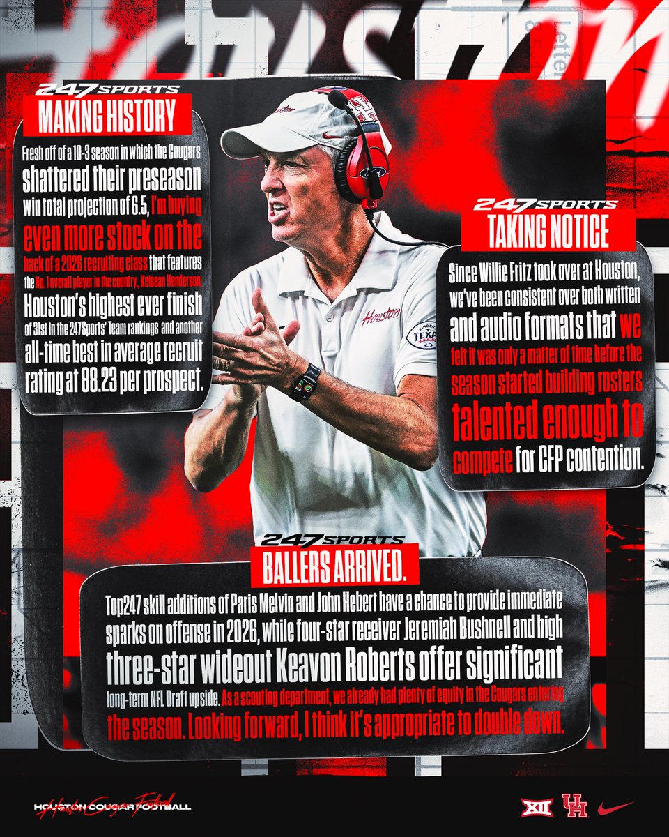 Houston Football tweet media