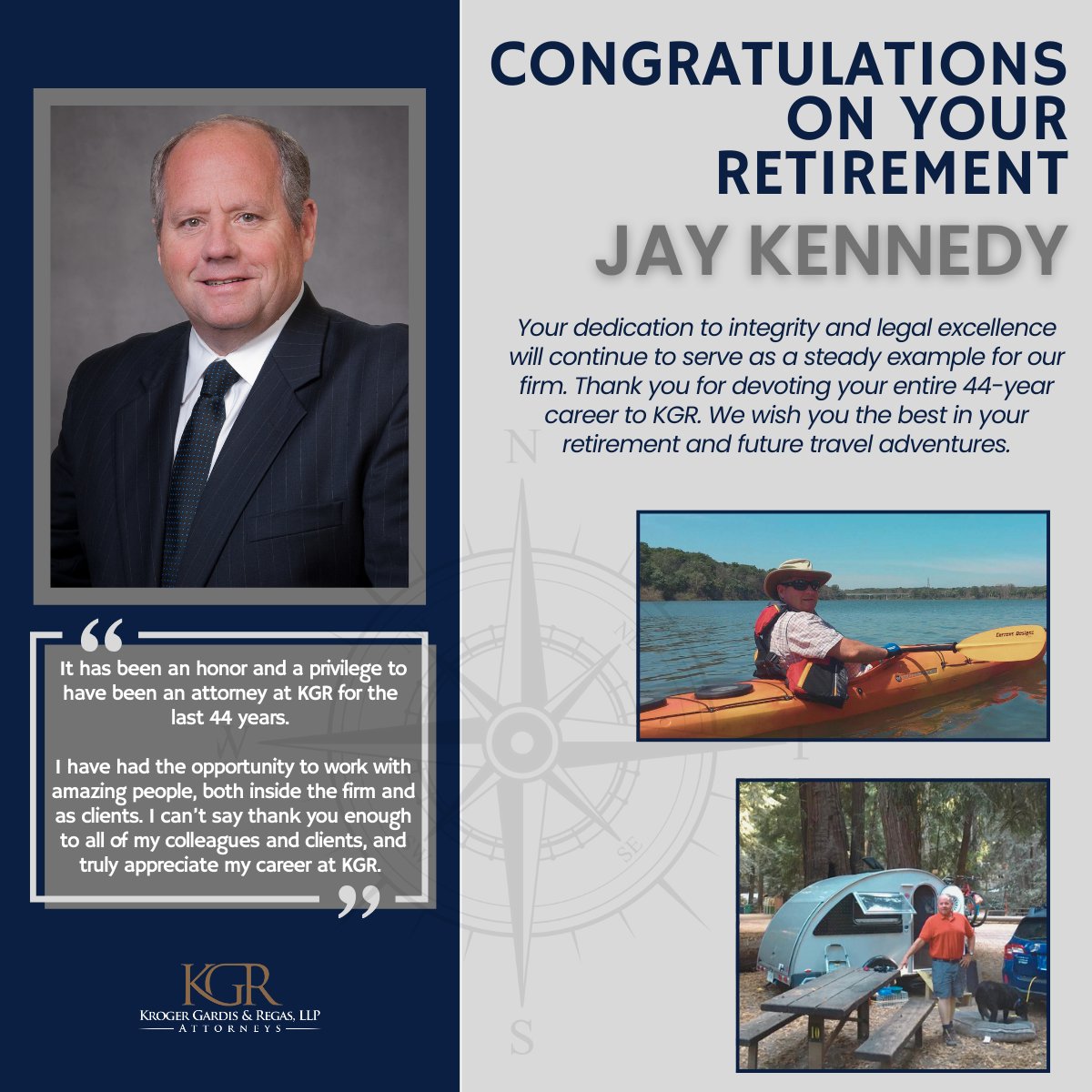 #KGRRetirements #KGRAttorneys #KGRPartnerRetirement