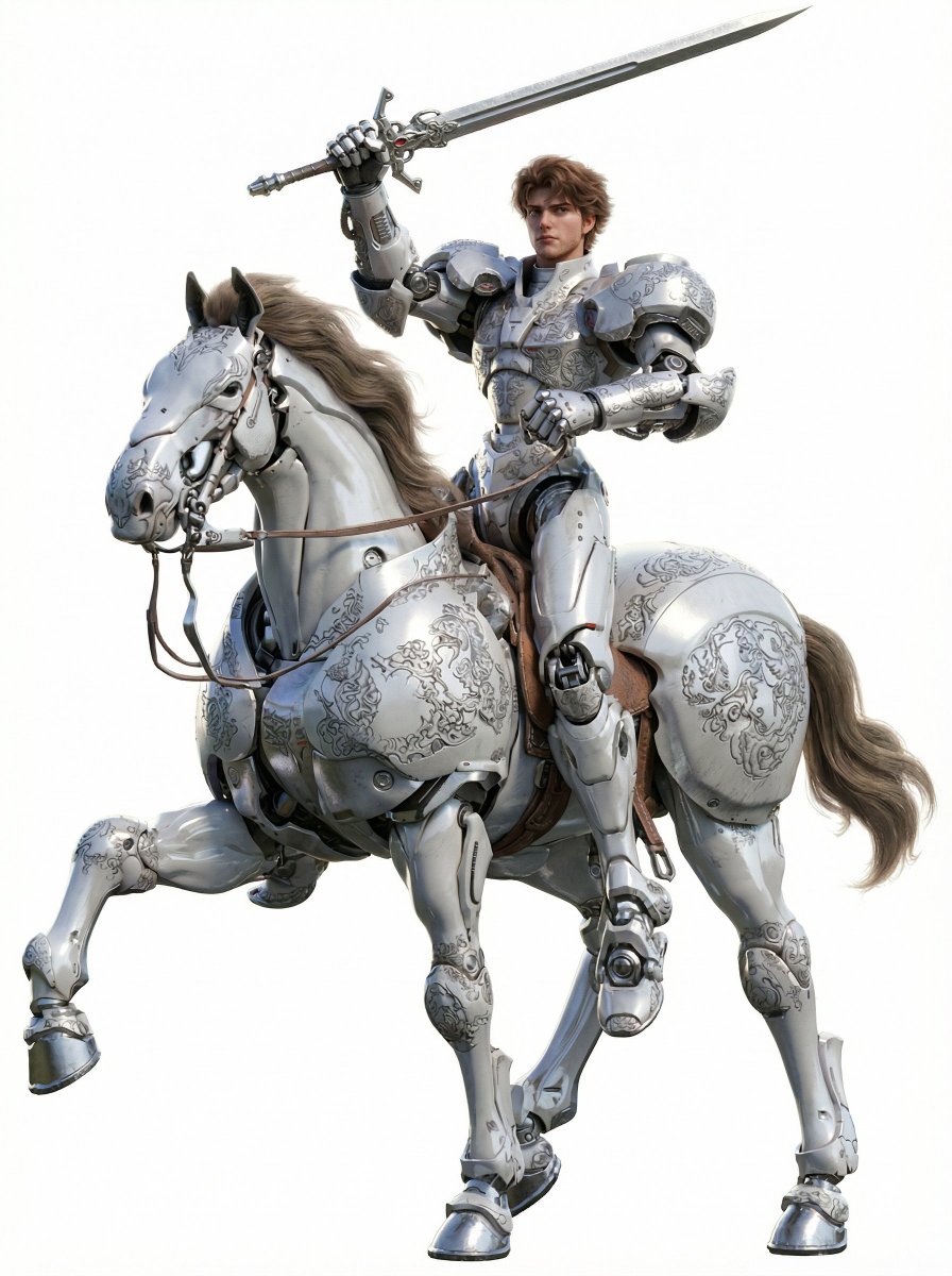 Ornate knight lookdev