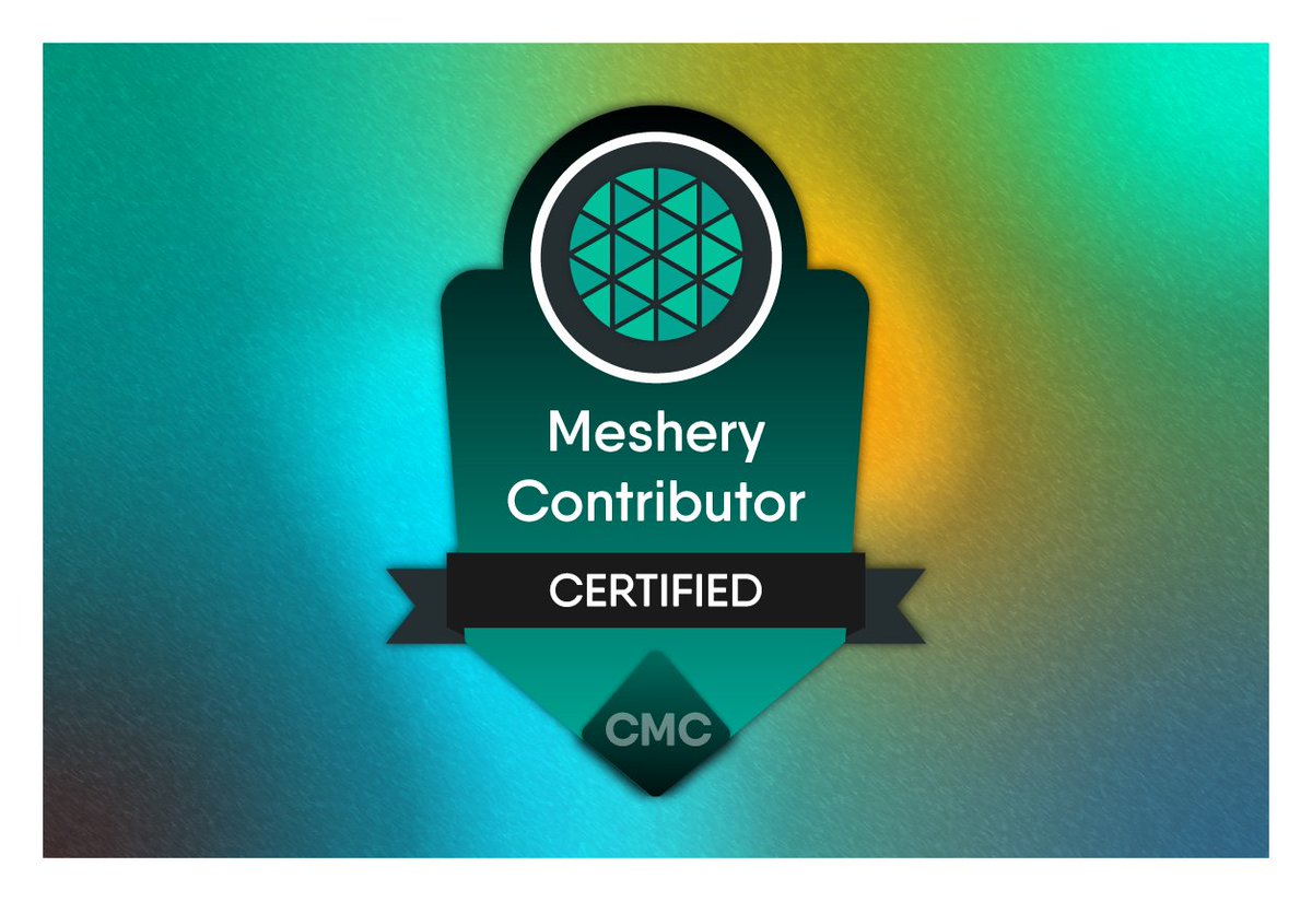 lcalcote's tweet photo. and CNCF's first-ever contributor certification - the Certified Meshery Contributor (https://t.co/xx6fpXB1NZ). https://t.co/WGB5itHsUV