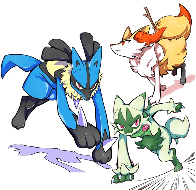 ふだん二足歩行のキャラがその時だけ四足歩行するやつ