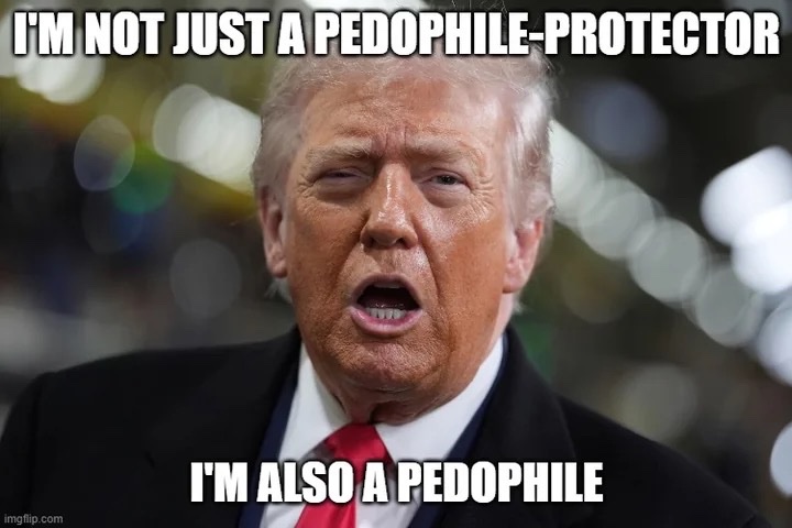 <a href="/WatchChad/">Chad Prather</a> Let's not forget about orange pedo and Melanoma