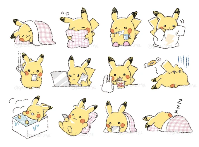 今日は #ピカチュウの日 !!!! 再掲 #らくがき