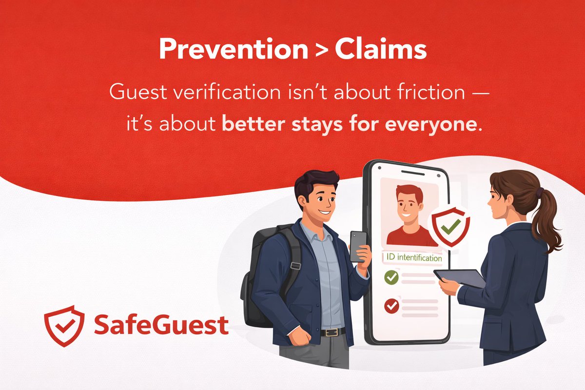 Prevention is better than cure.

In short-term rentals, clear expectations and simple guest verification help create smoother stays for everyone.

safeguest.ai

#ShortTermRentals #AirbnbHosts #PropertyManagement #VacationRentals #GuestExperience #SafeGuest