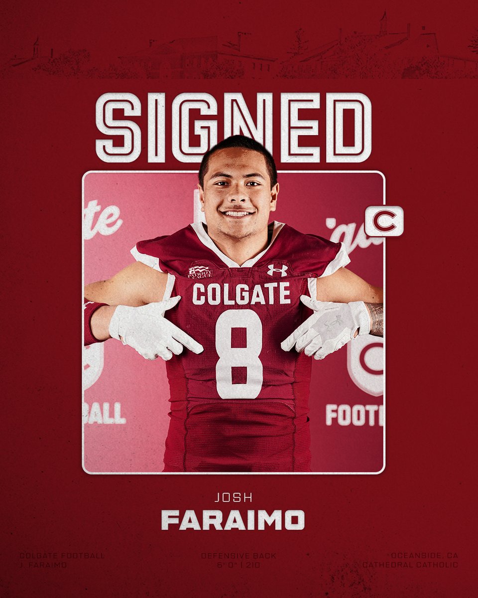 Colgate Football tweet media