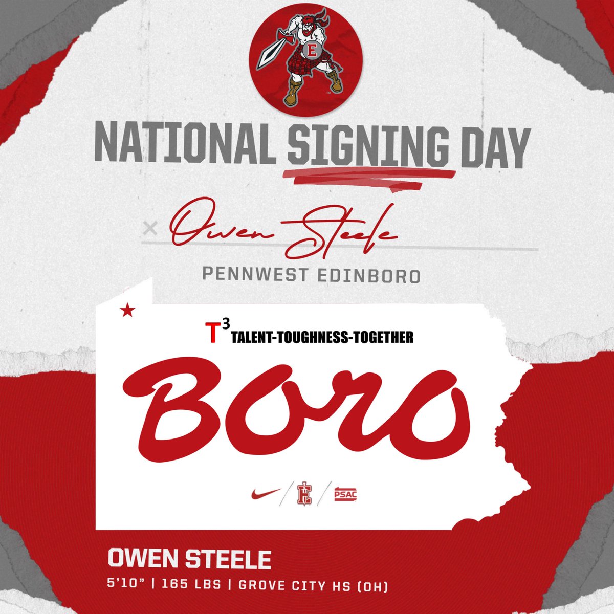 Edinboro Football tweet media