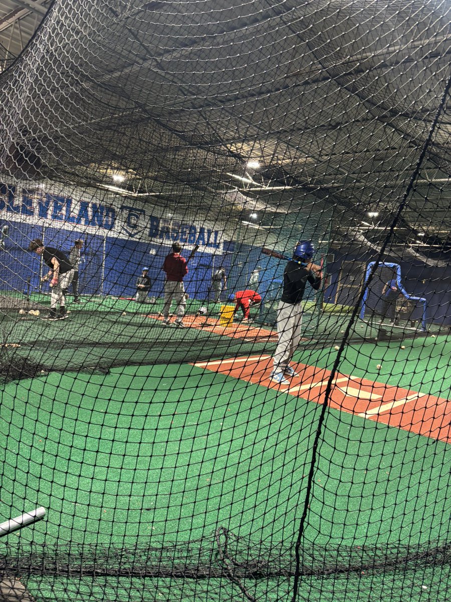 Cleveland baseball tweet media