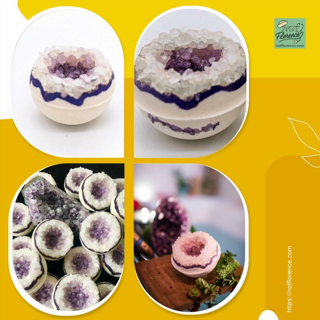 budgieluvart's tweet image. Indulge in relaxation with our Artisan Amethyst Geo Vegan Bath Bomb. Elevate your bath experience and soothe your senses today. Pamper yourself, you deserve it! #VeganBeauty #BathTimeEssentials

Shop Now notflorence.com/products/artis…