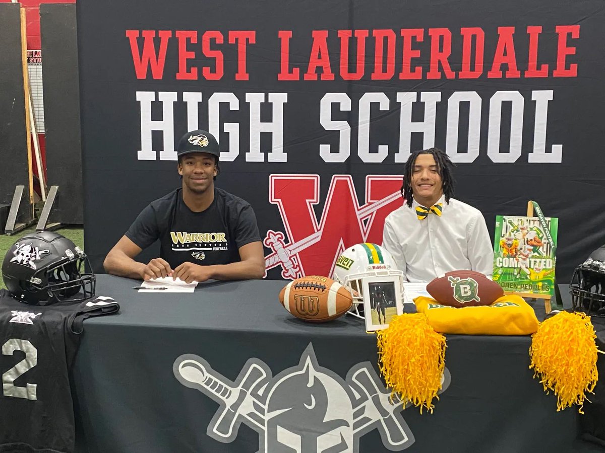 WLKnights's tweet image. Congratulations to Kohen Peoples (Belhaven) and Jaivon Wilson (East Central CC) on continuing their education and football careers! #NextLevelKnights