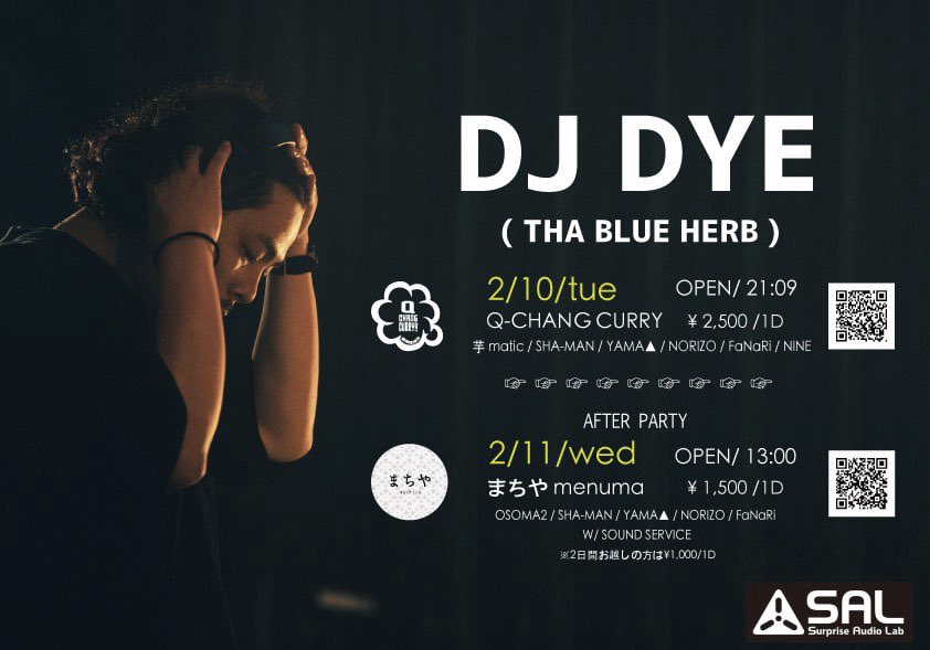 DJ DYE Tha Blue Herb tweet media
