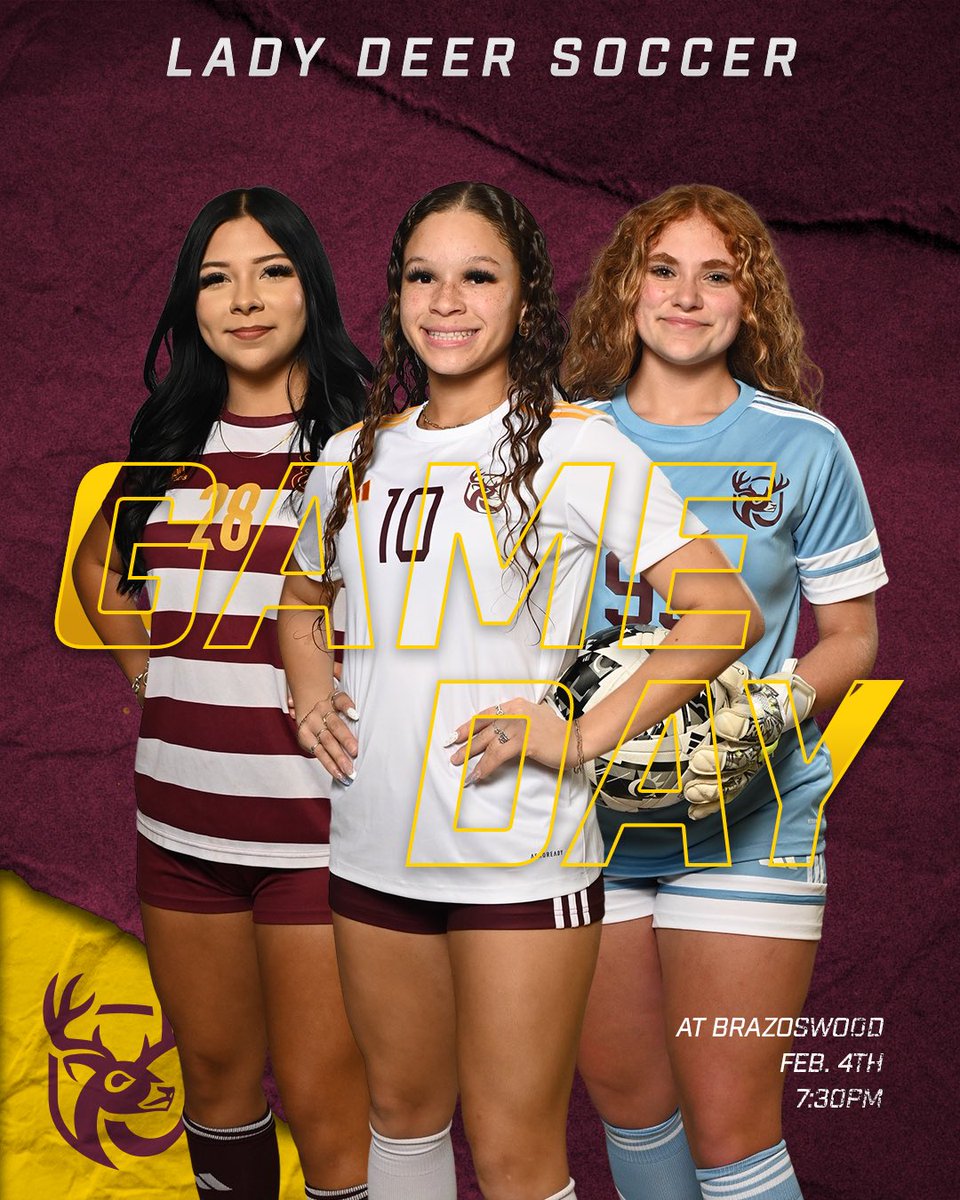 JV Maroon &amp; Varsity hit the road!!! 

JV Maroon starts at 5:30 

SEE YA THERE !!!! 

#GODEER