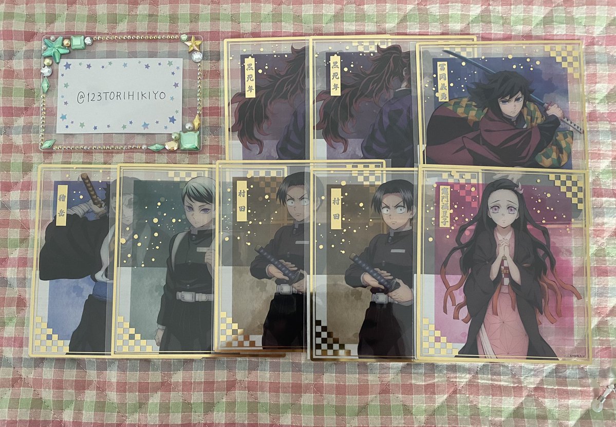 鬼滅の刃 アニプレックス オンラインくじ アニプレくじ  無限城決戦開幕 色紙 特典 ブロマイド

譲　画像

求　童磨

⚠️初回の方は固定ポストご確認をお願いします。