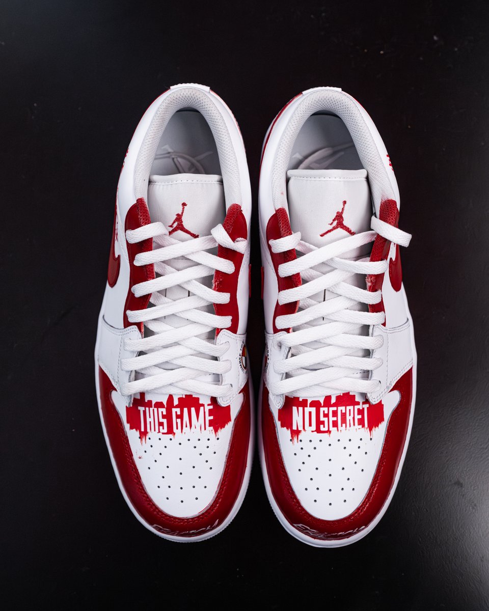 UHCougarMBK's tweet photo. As part of tonight's #Eracism initiative, @CoachSampsonUH will wear these custom sneakers created by Arthur Hightower

The sneakers feature the Coogs' #ForTheCity &amp; the Lumbee Tribe of North Carolina seal

#NoSecret
#ForTheCity x #GoCoogs https://t.co/RD3gA8Se0l