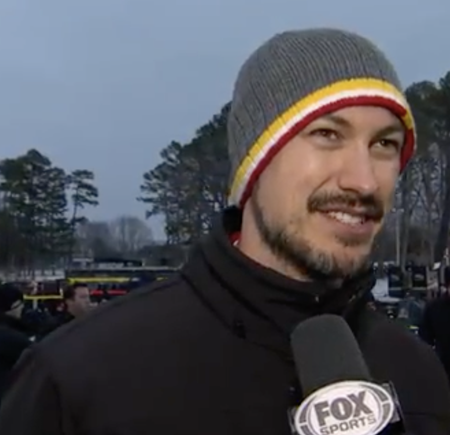 nascarcasm's tweet image. At the intersection of "Three-Time NASCAR Cup Series Champion" and "Guy Who Works The Counter At The Vape Shop" is 2026 Joey Logano